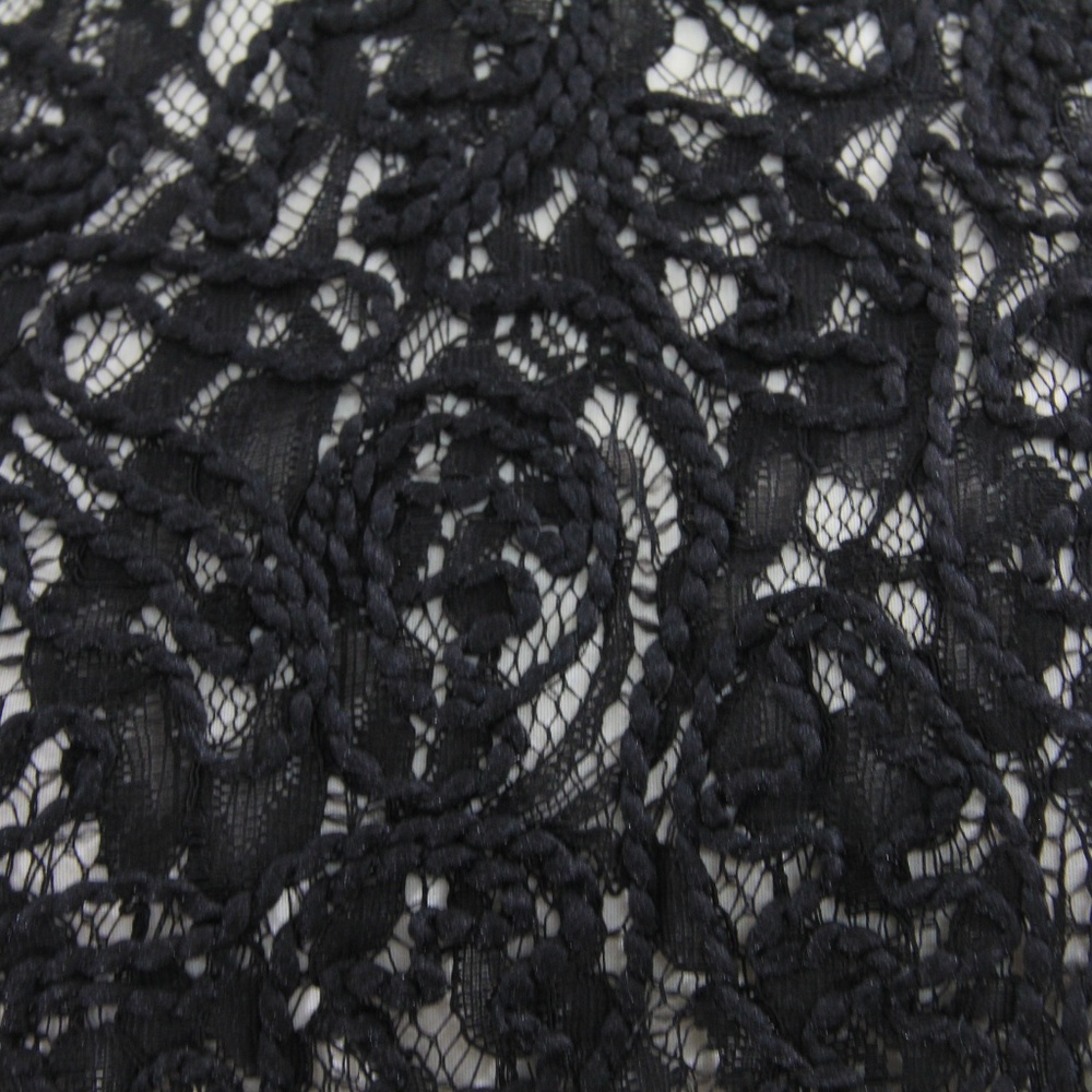 Zara Crop Top Small Lace Shirt women NEW Black - Picture 3 of 8